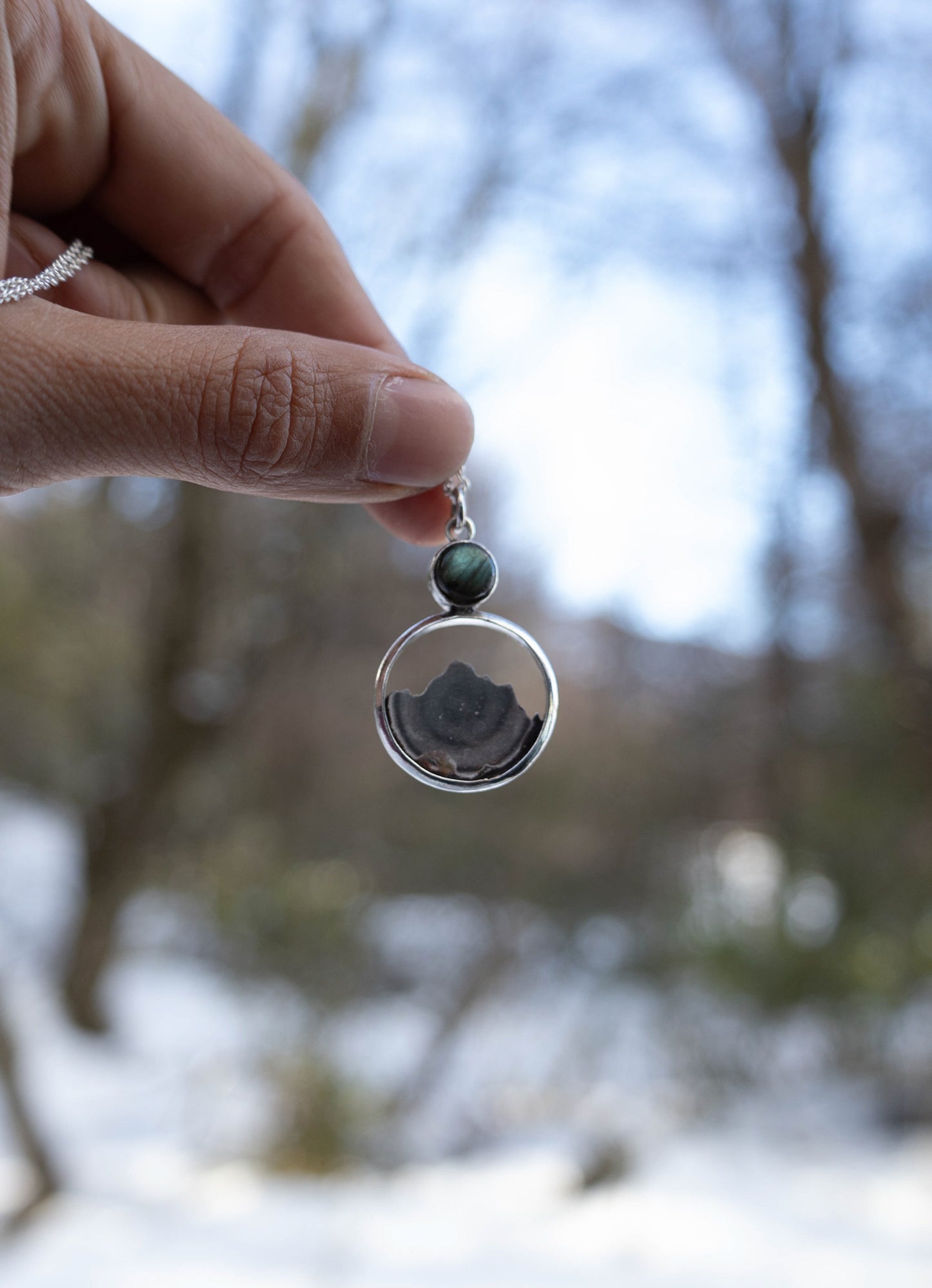 Colgante Montaña labradorita