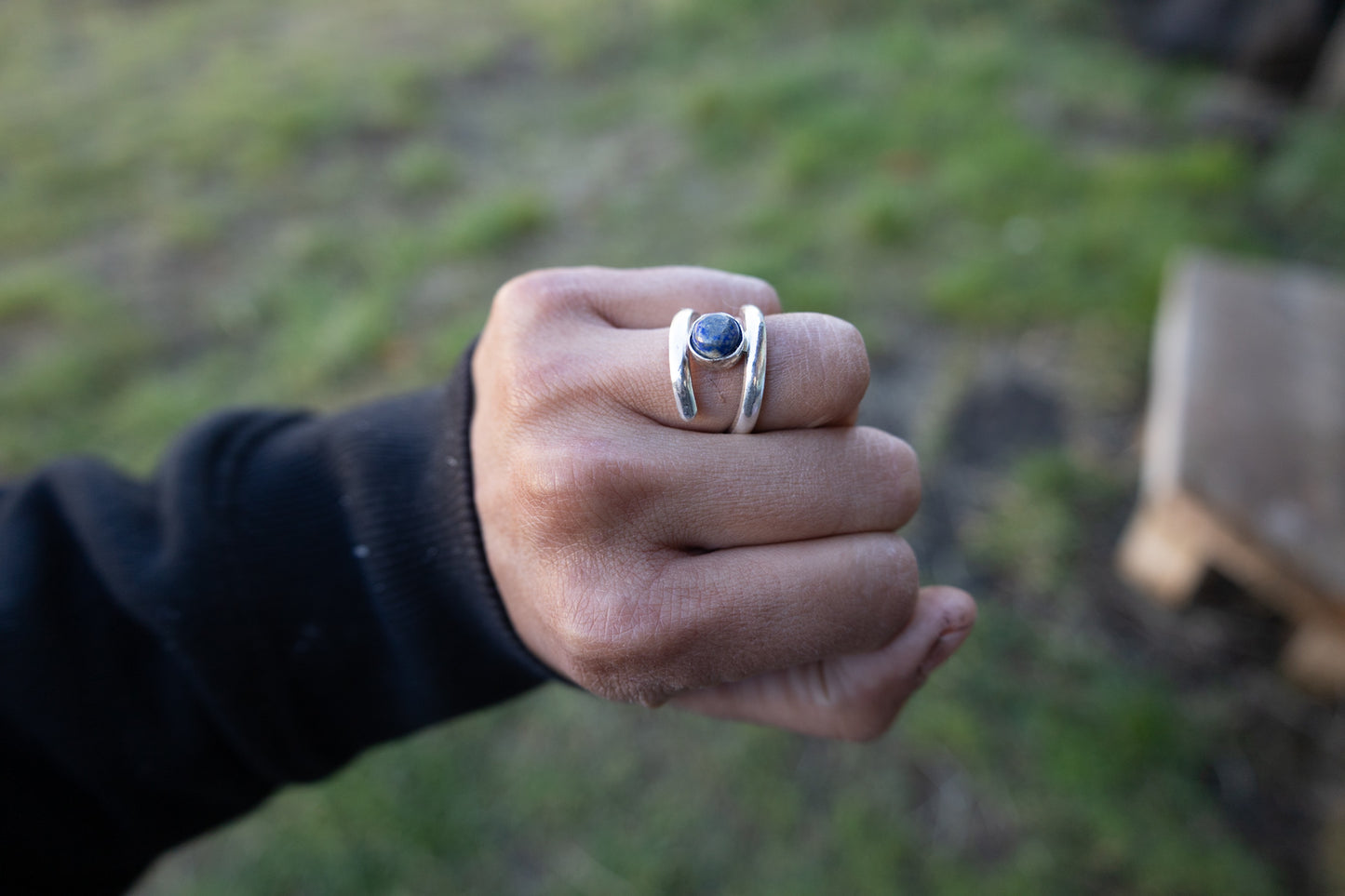 Anillo Lapizlazuli