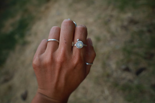 Anillo Piedra luna