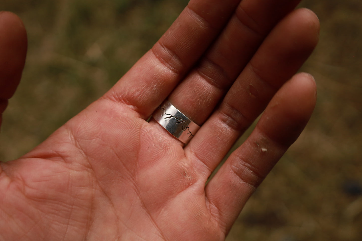 Anillo labradorita C. Castillo