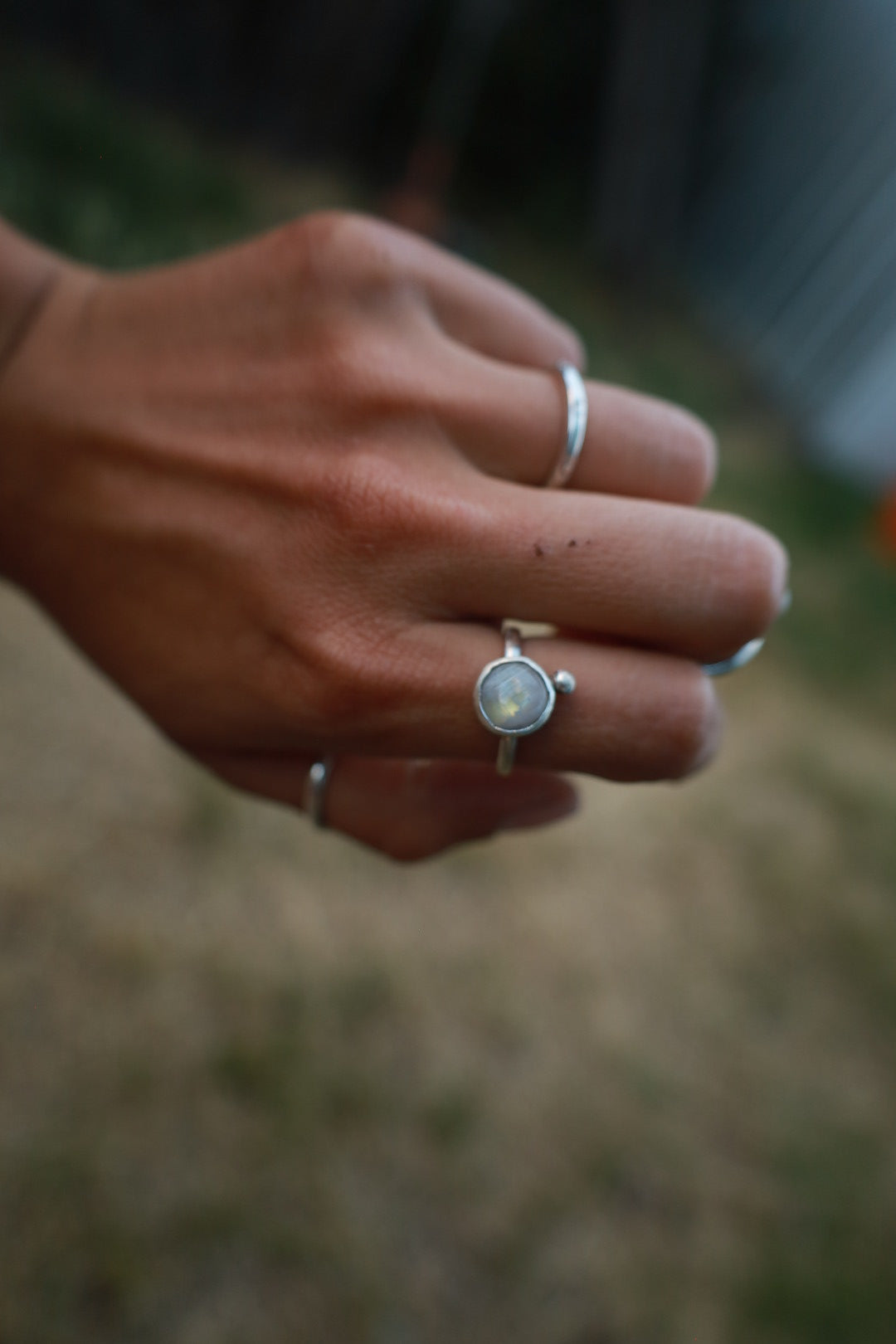 Anillo Piedra luna