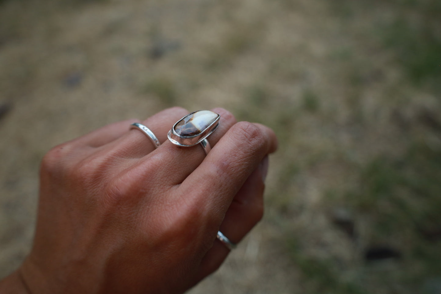 Anillo Jaspe Cobra