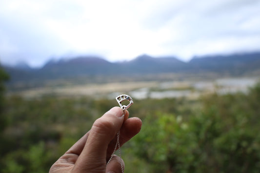 Leva de escalada con piedra