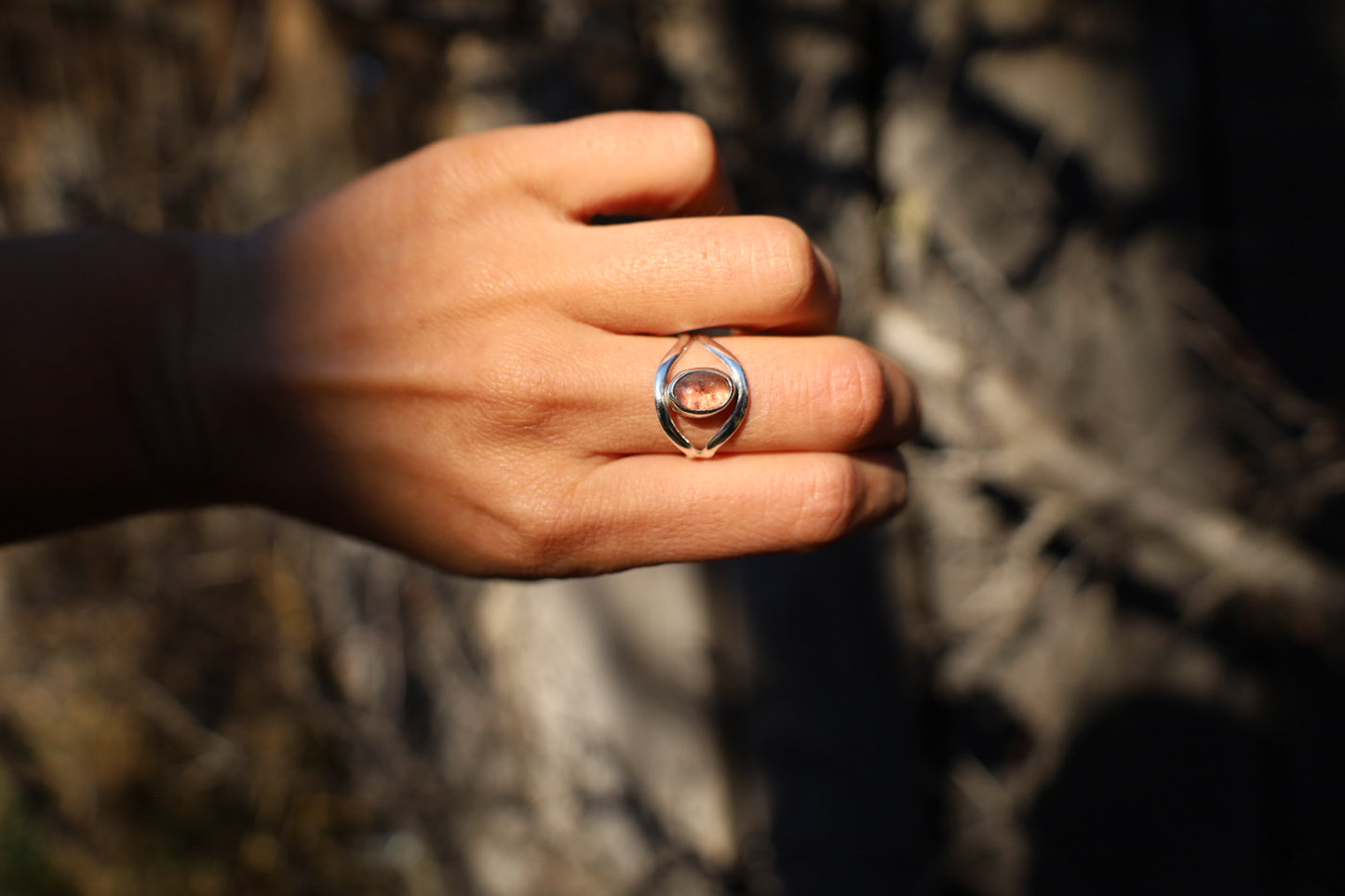 Anillo ojo turmalina