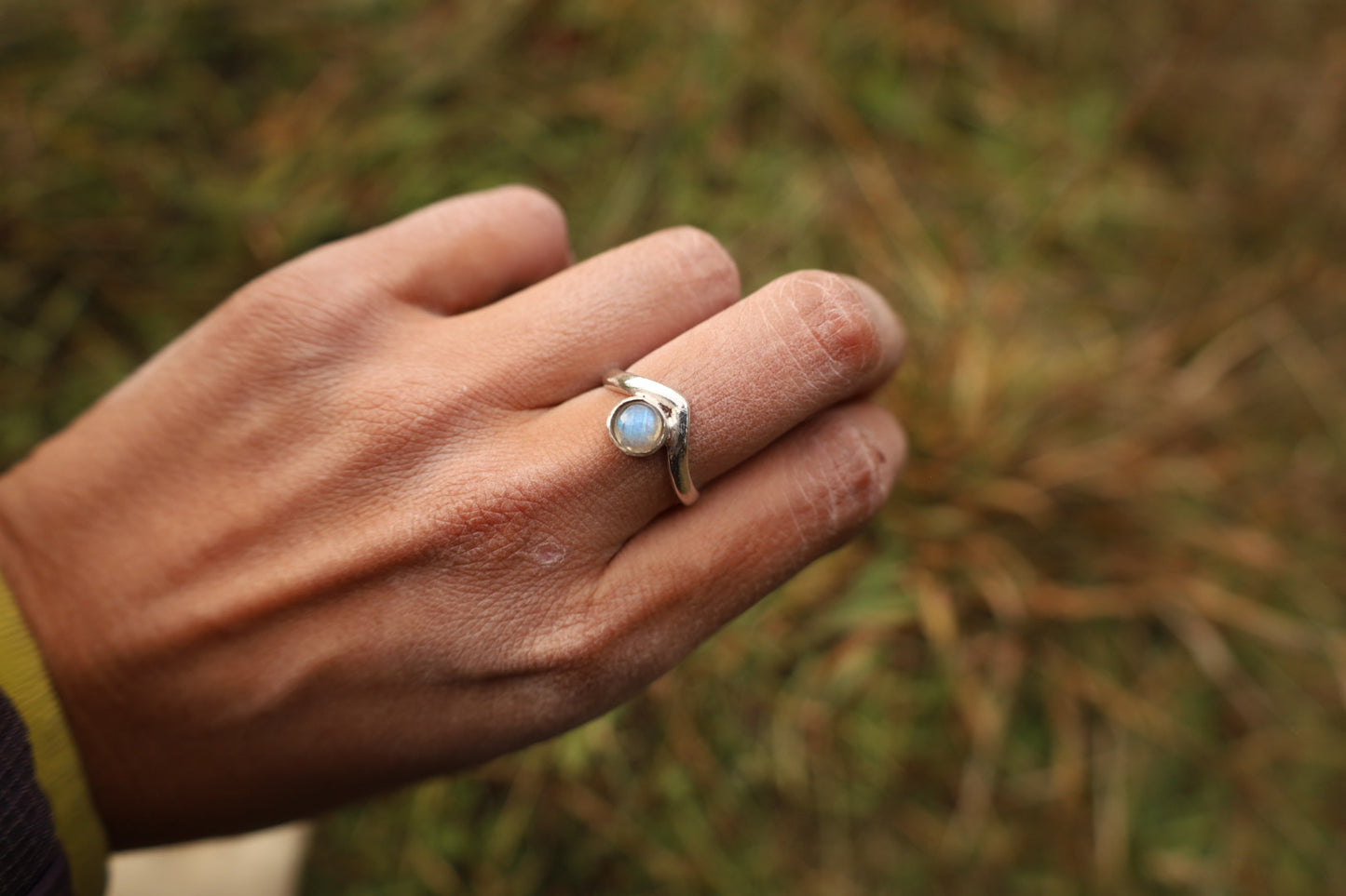 Anillo cumbre labradorita