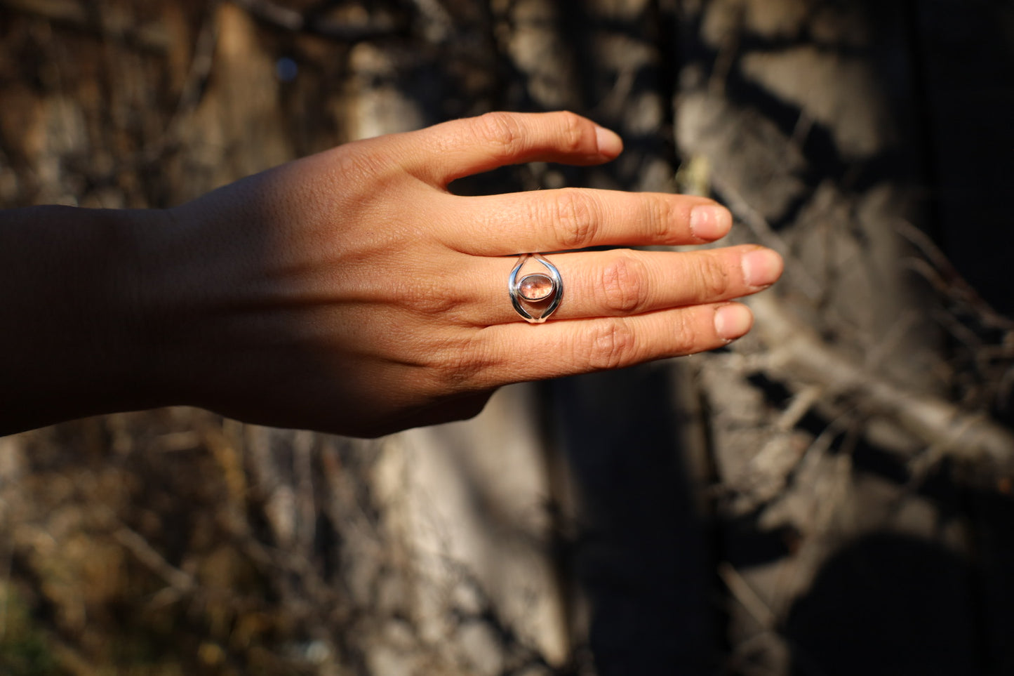 Anillo ojo turmalina