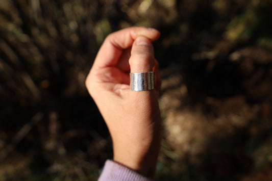 Anillo grueso textura
