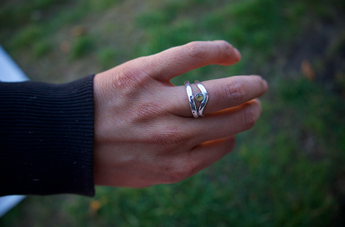 Anillo "cumbre" citrino