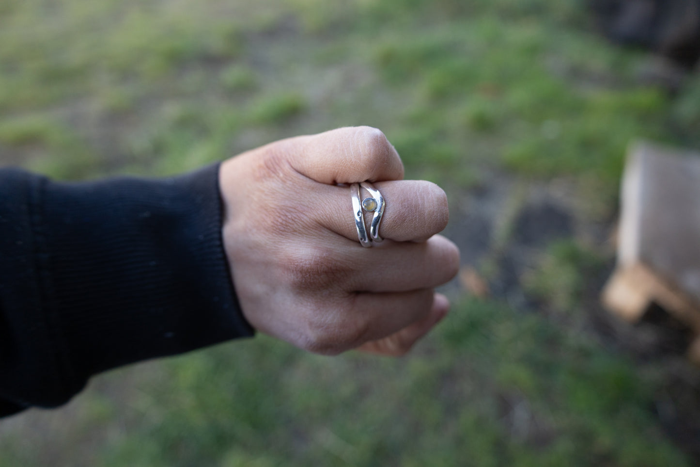 Anillo "Cumbre" Citrino