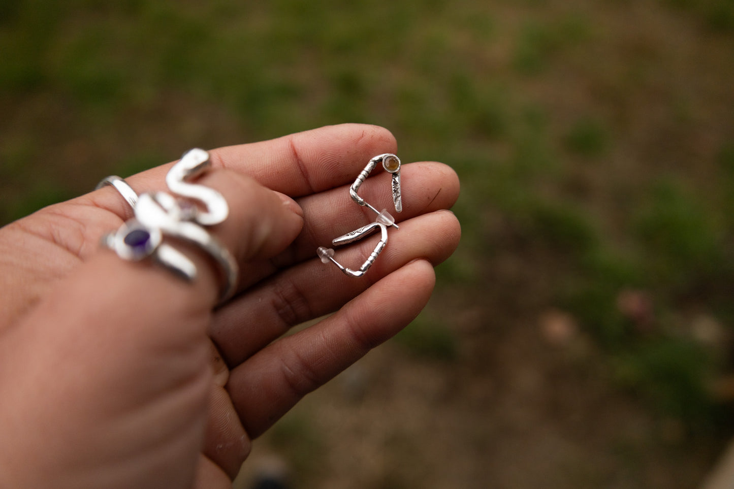 Aros mosquetones piedra