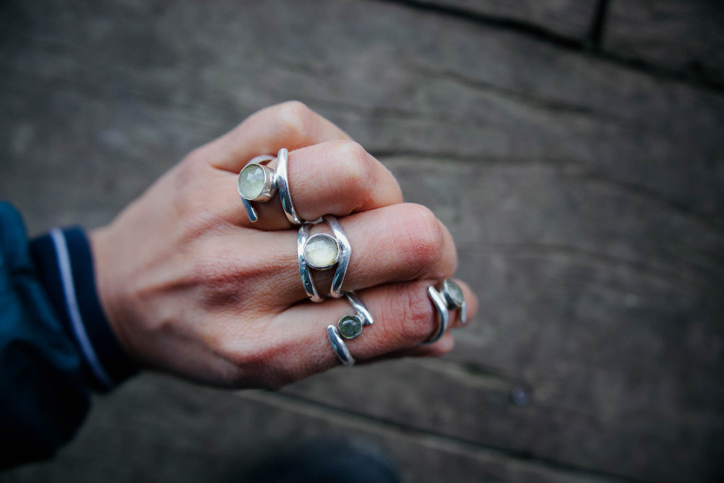 Anillo citrino Abundancia